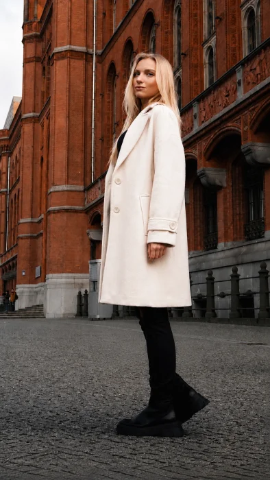 Saco de Paño Oversize Hair Liso