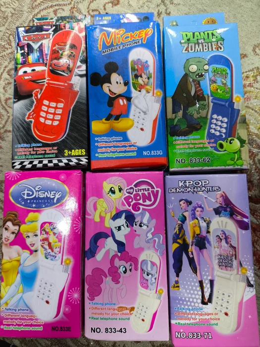 Celular/teléfono Musical, Varios Modelos!! Incluye Pilas