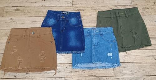 Pollera Jeans Niñas
