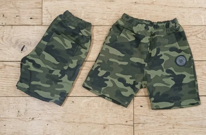 Bermuda Camuflada Rústica Niños