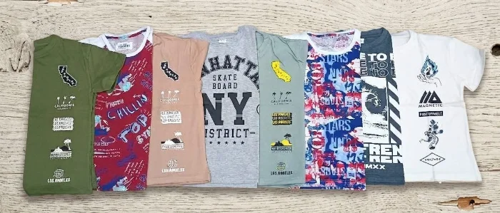 Remeras Algodón Niños