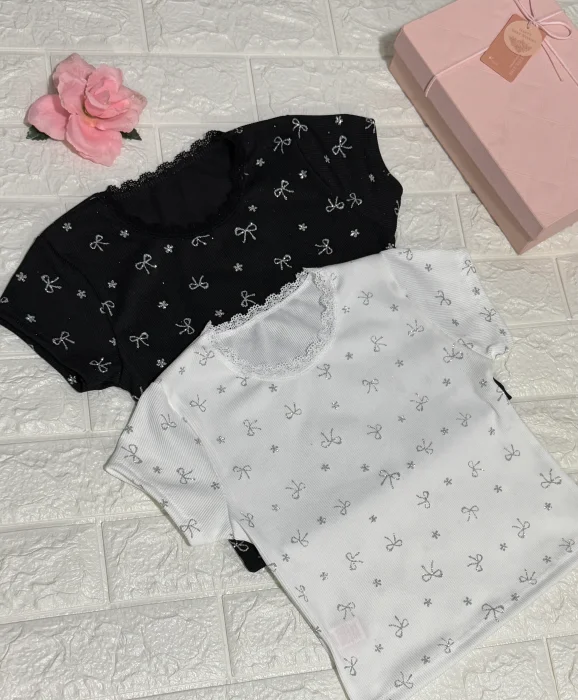 Remera con Morley Glitter