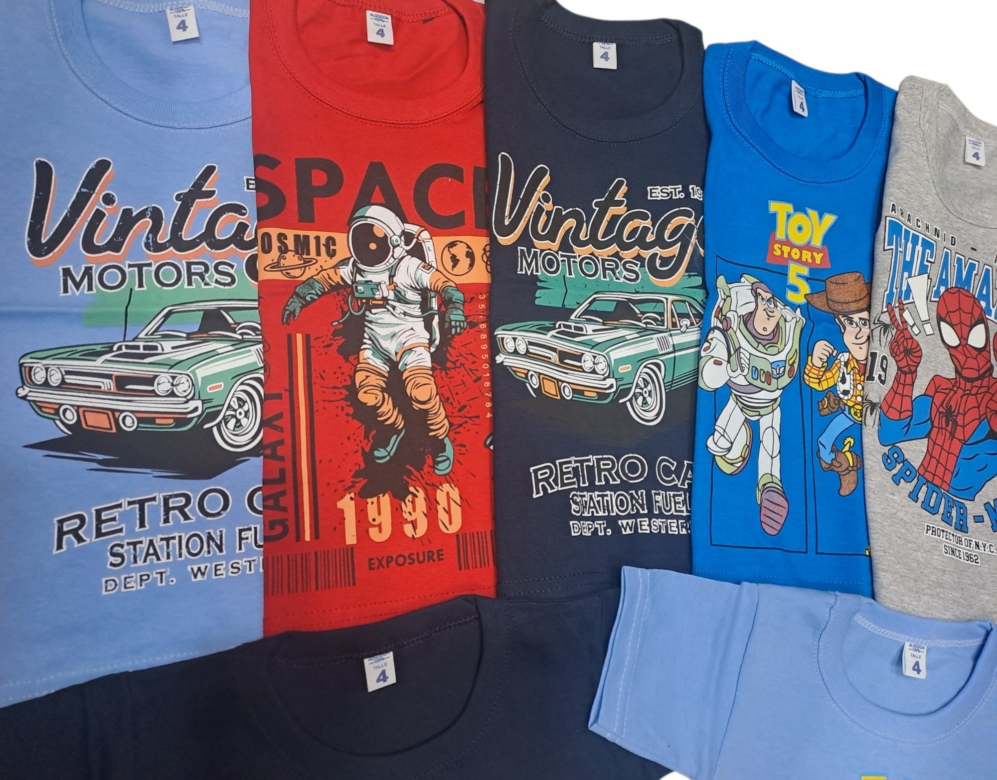 Remeras de Algodon de Nene 2x1 - Imagen 2