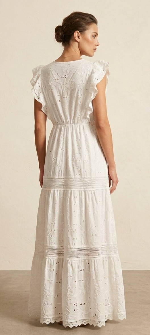Vestido Largo de Brodery.25024 - Imagen 2