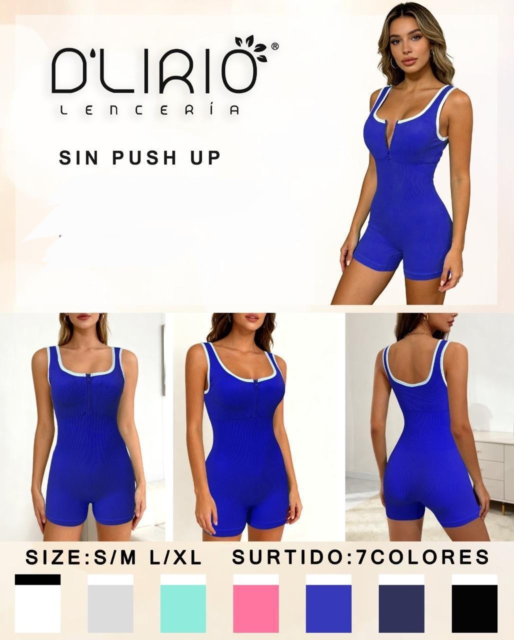 Catsuit Corto (marca Delirio - Imagen 3