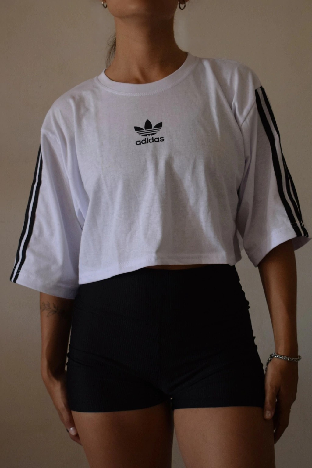 Remera Crop Adidas - Imagen 2