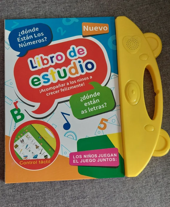 Libro Tactil Didáctico Musical para Niños Juguete