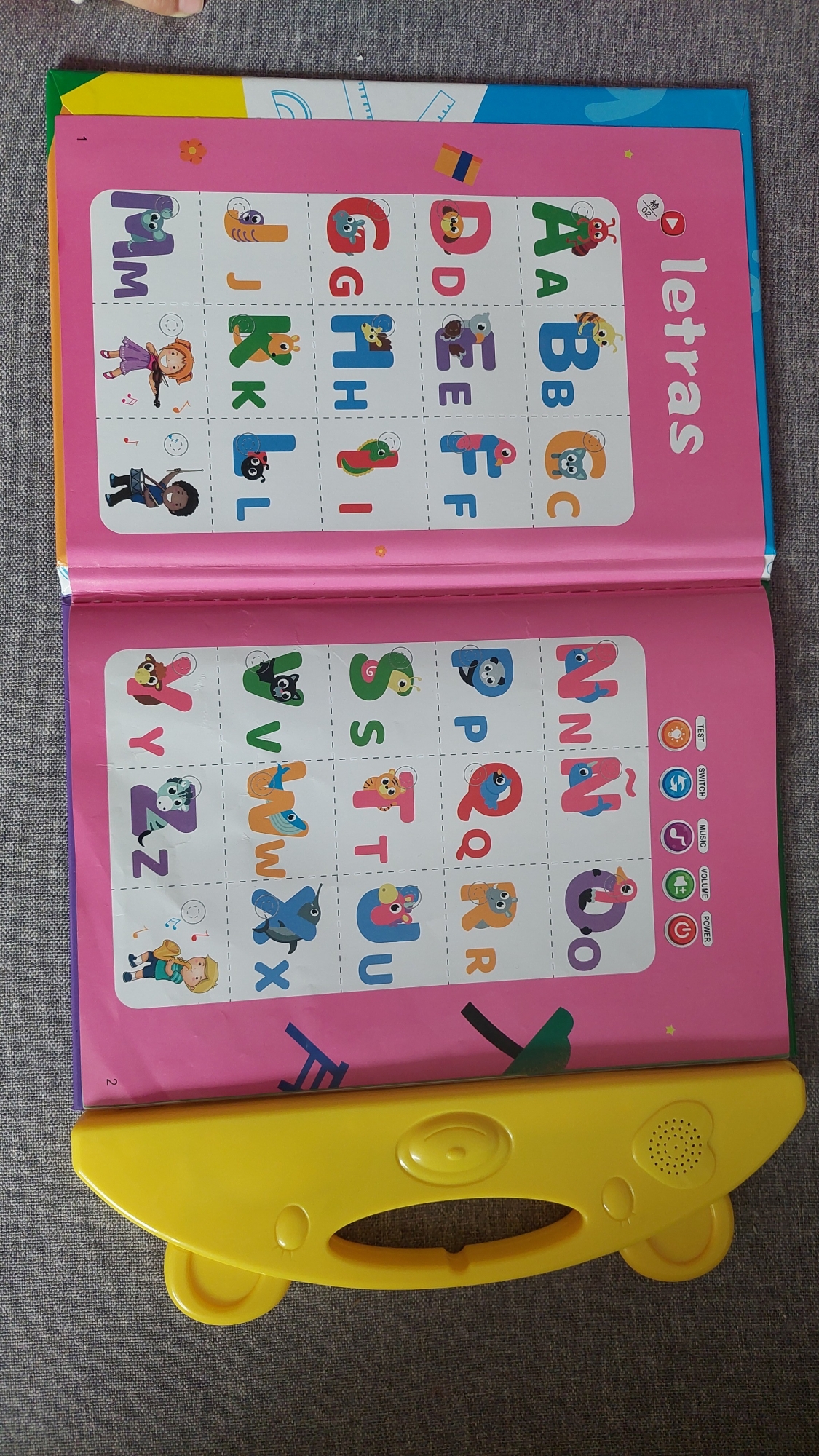 Libro Tactil Didáctico Musical para Niños Juguete - Imagen 2