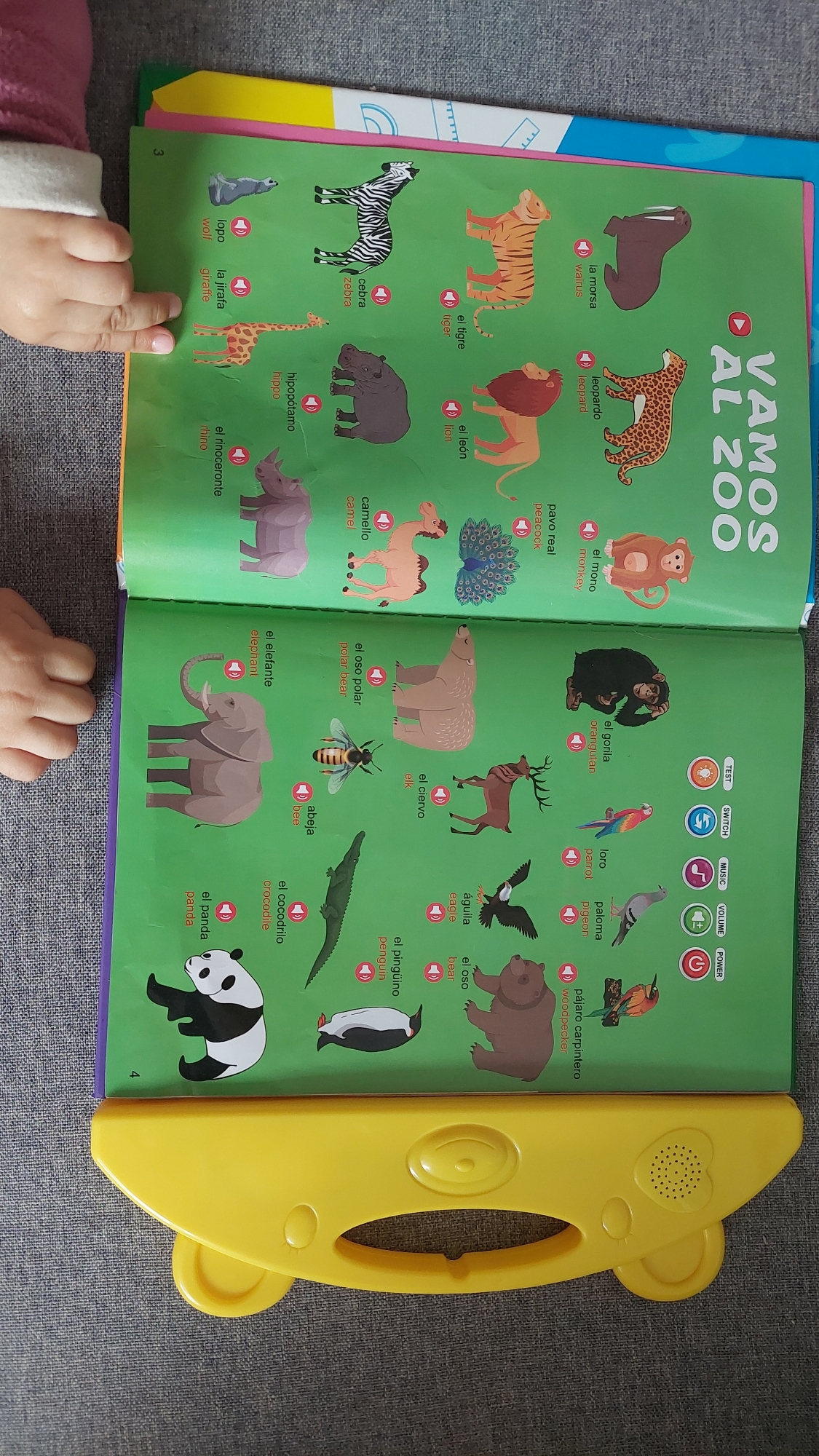 Libro Tactil Didáctico Musical para Niños Juguete - Imagen 3
