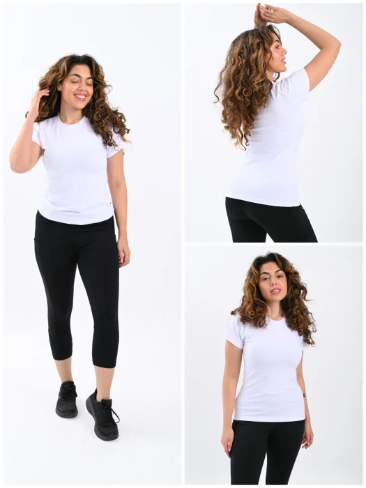 Remera Algodón C/lycra