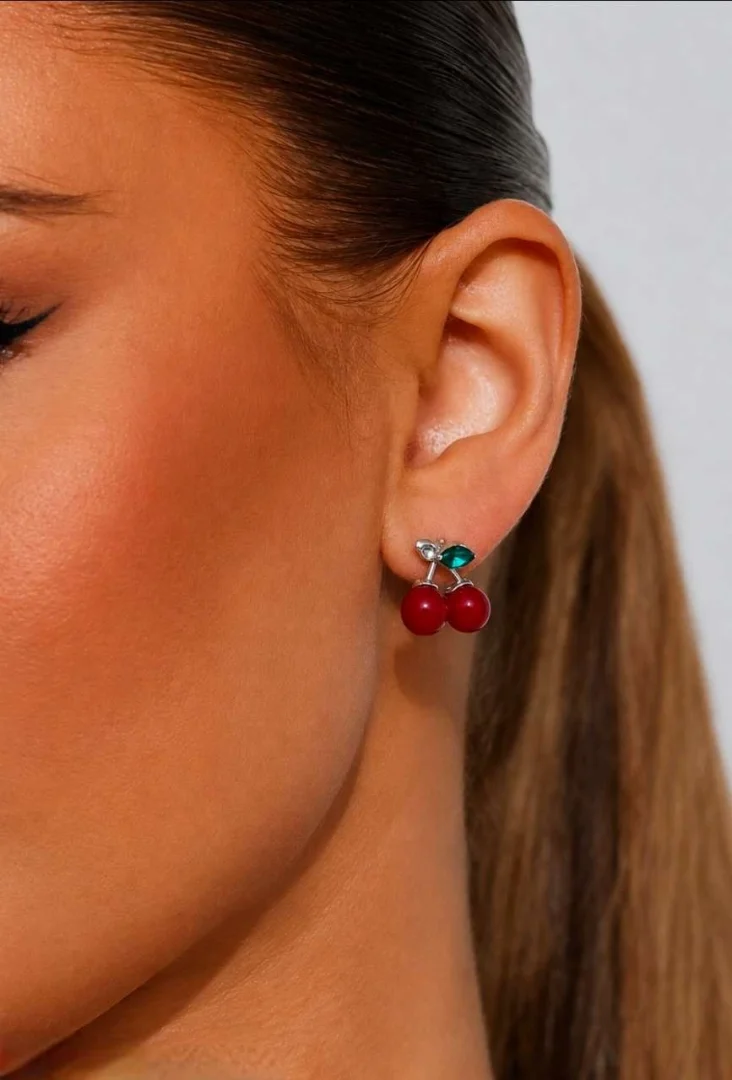 Aros Mini Cerezas - Imagen 1