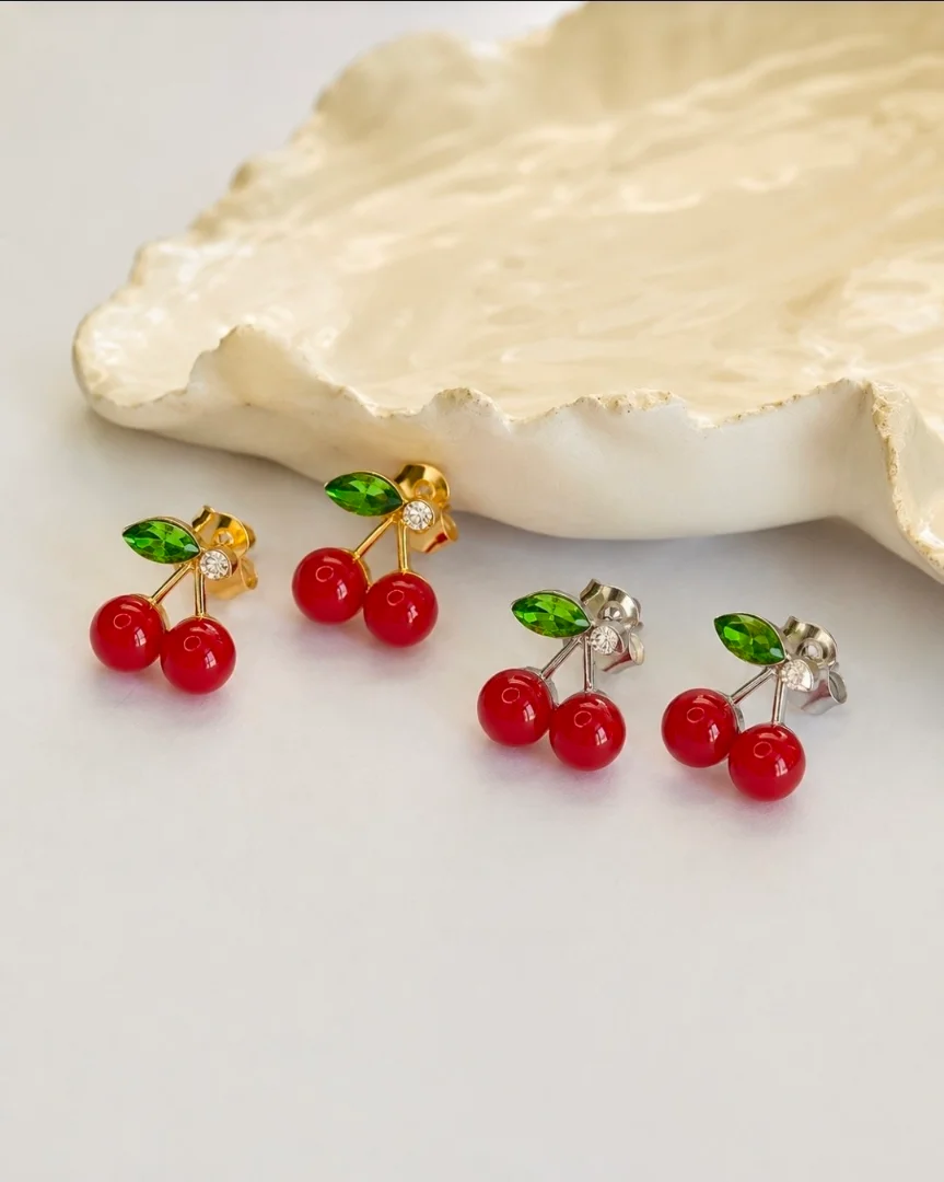Aros Mini Cerezas - Imagen 3