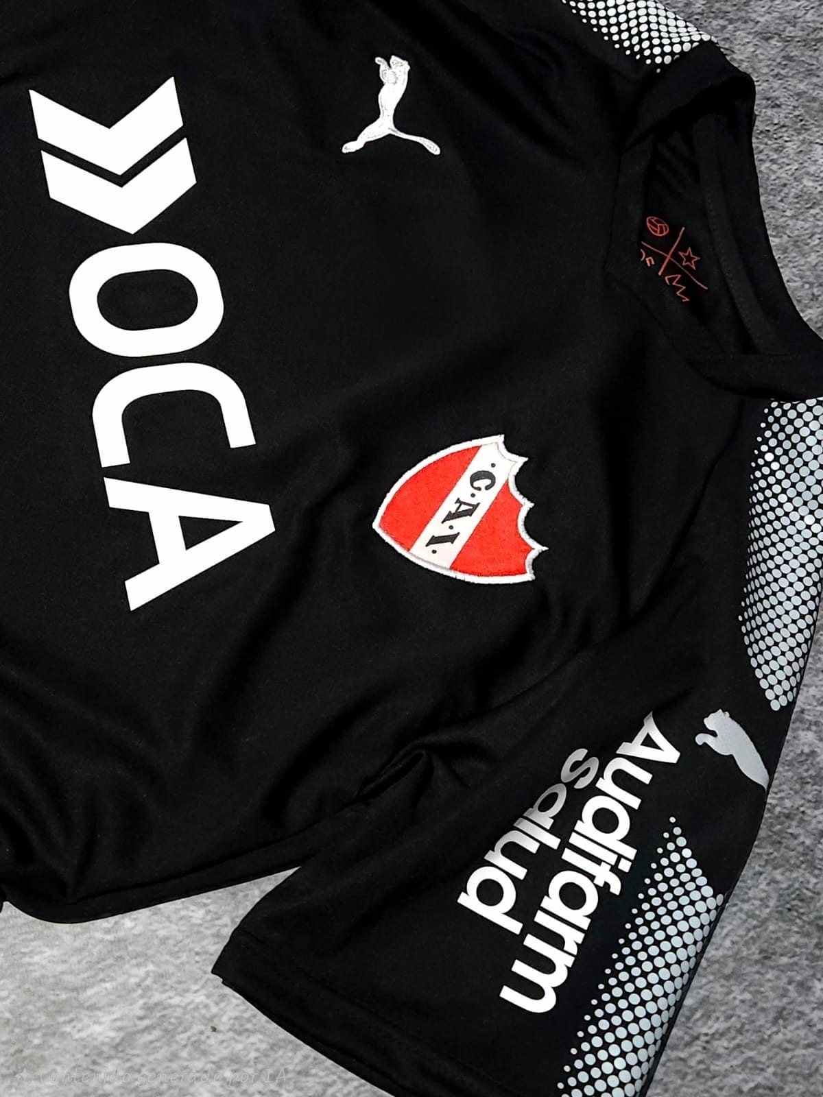 Remera Independiente Negra - Imagen 3