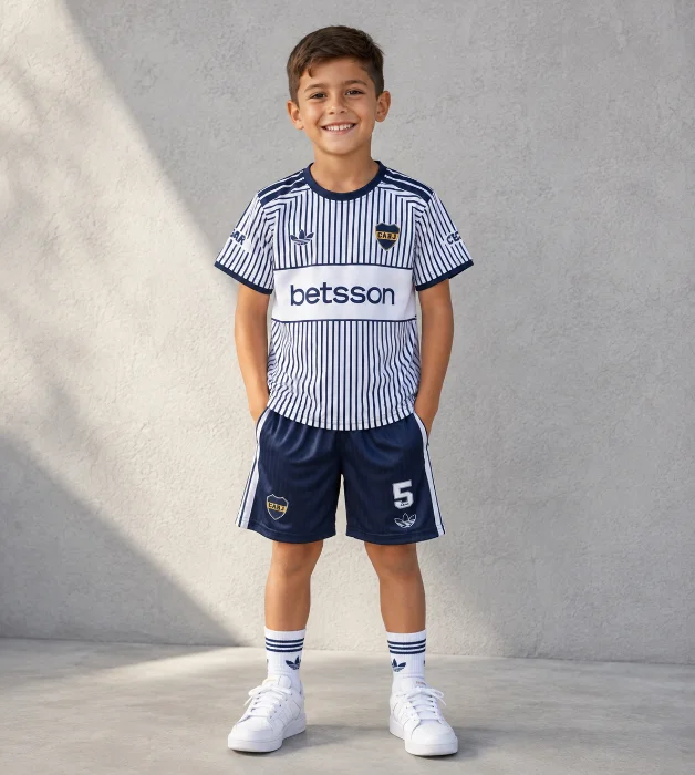 Conjunto Boca Niño  Sublimado Premium