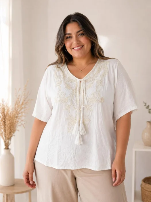 Camisola Bordada 2816