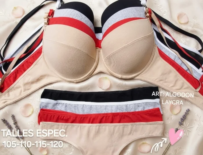 Conjunto Talle Especial 105 al 120