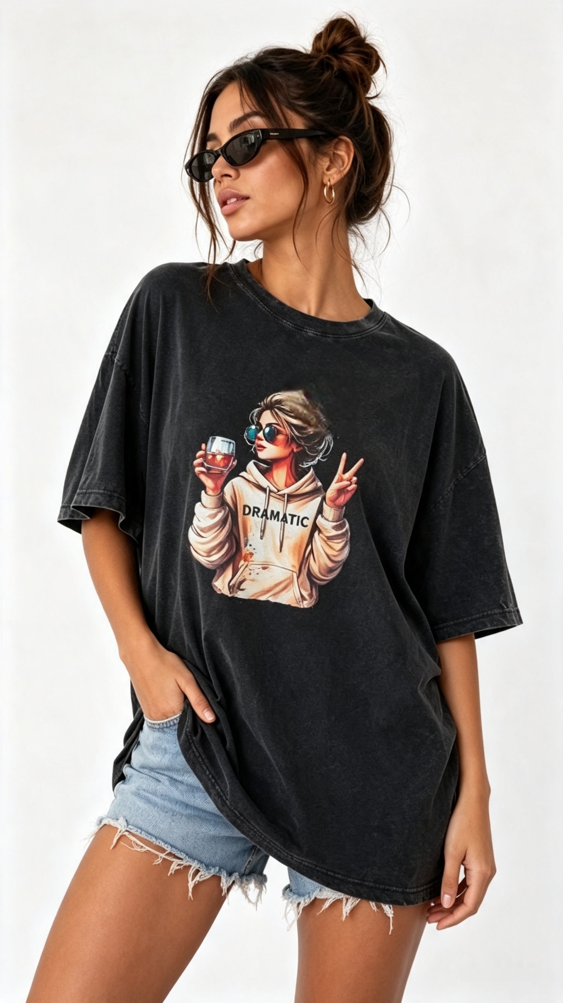 Remeras Over Size Batik - Imagen 4