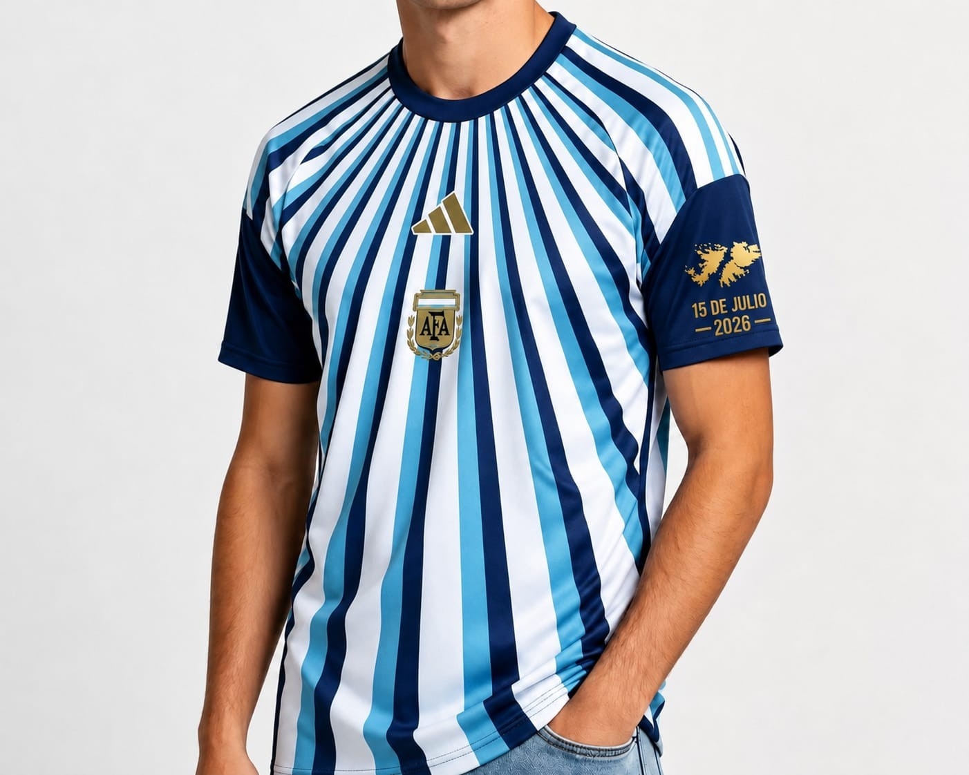 Camiseta Argentina Sublimado - Imagen 3