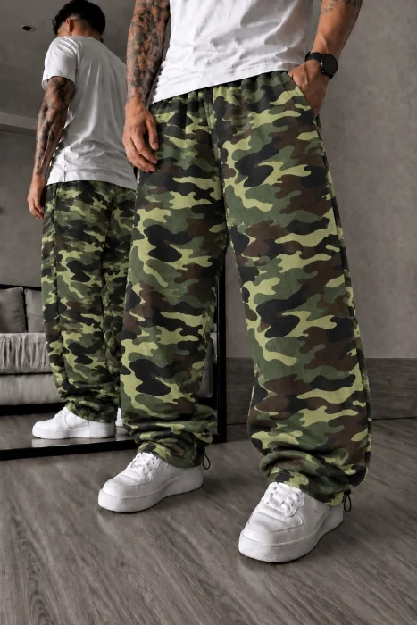 Baggy con Reguladores Camuflado