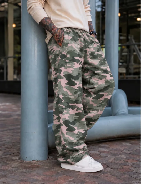 Baggy con Reguladores Camuflado