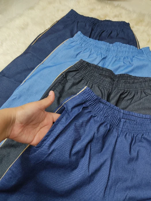 Pantalón Bengalína Simil Jean con Vivo