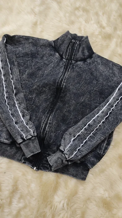 Campera Batik Frisa con Vivo