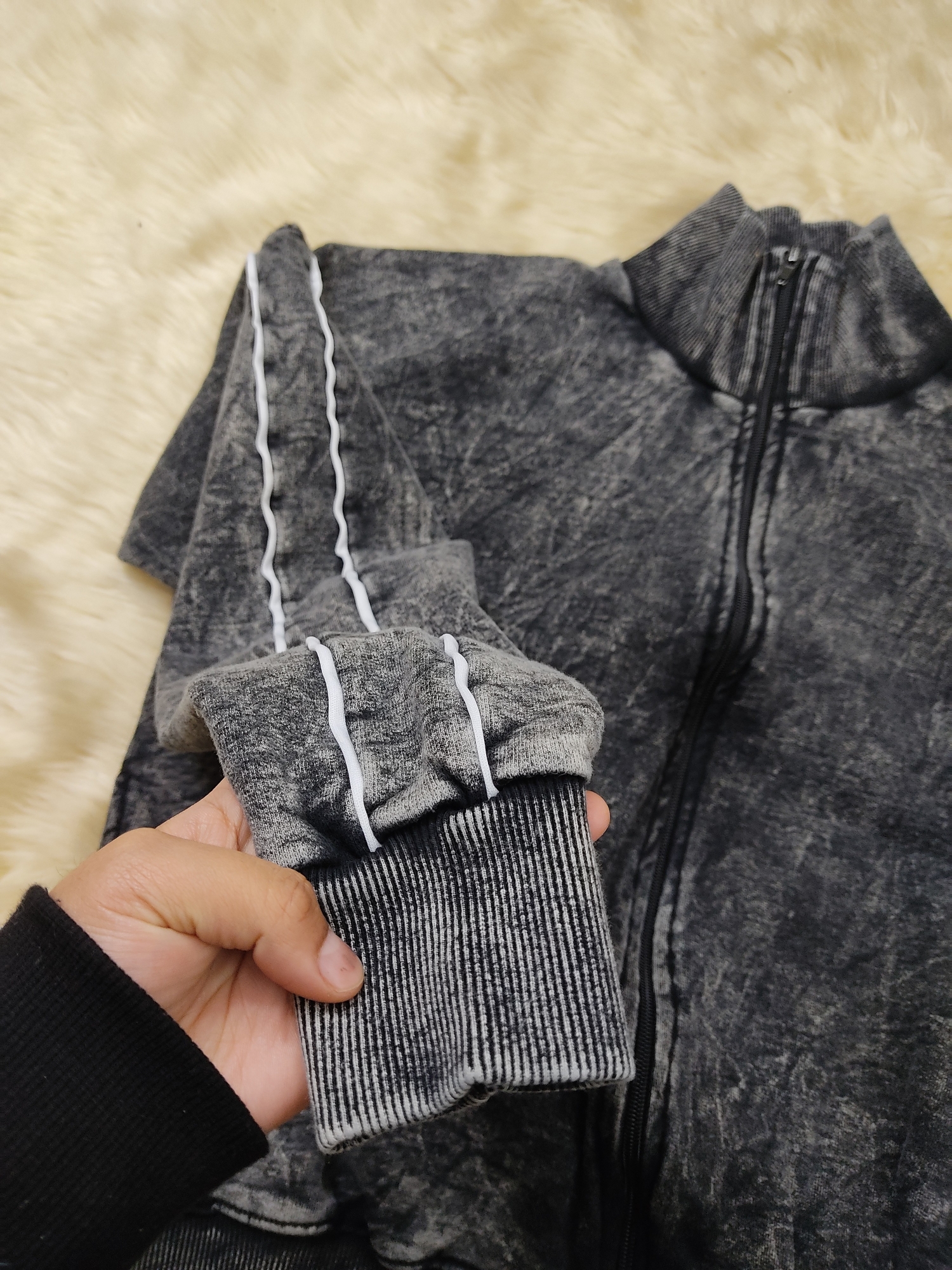 Campera Batik Frisa con Vivo - Imagen 3