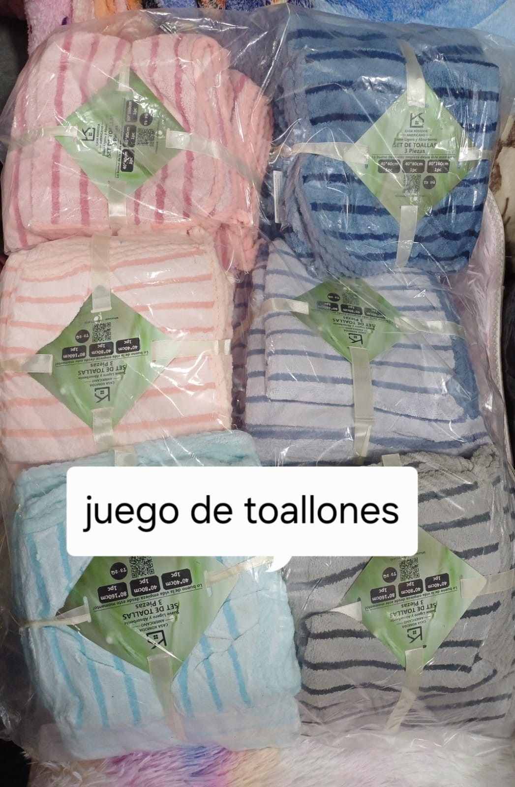 Juego de Toallones Secado Rápido - Imagen 2
