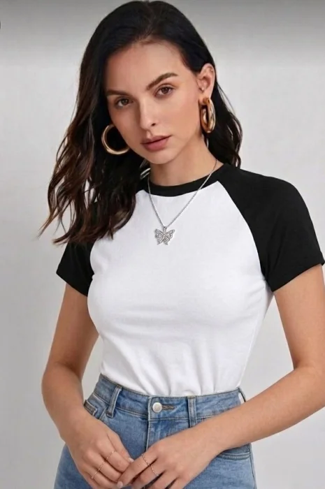 Remera Combinada