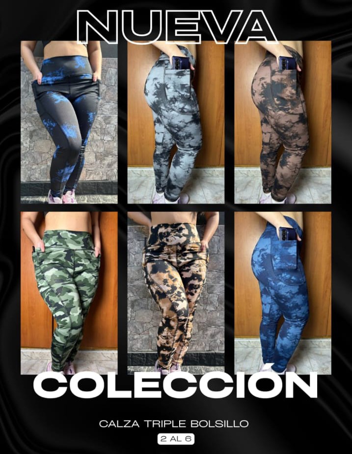 Calza Deportiva Triple Bolsillo - Imagen 3