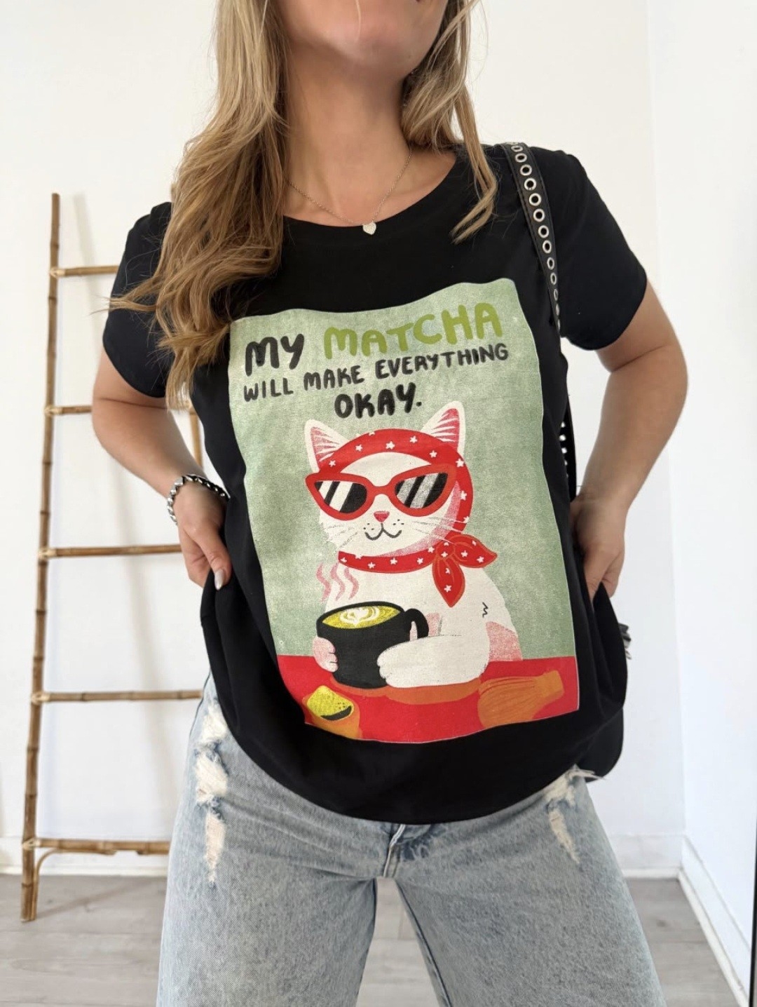 Remera Algodon Matcha - Imagen 3