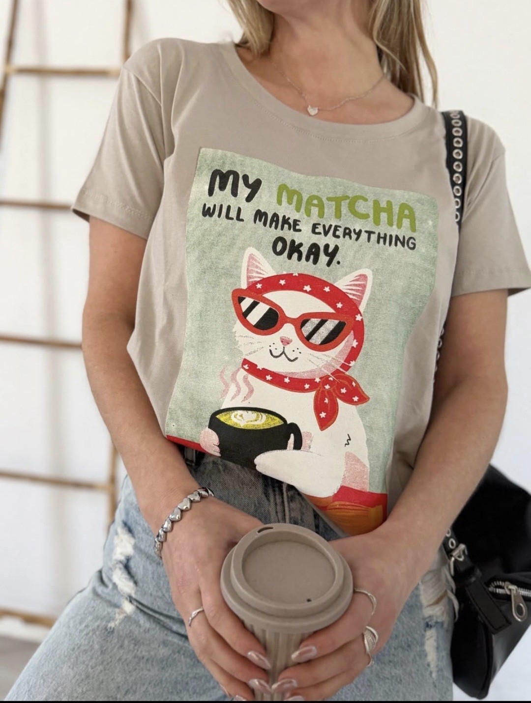 Remera Algodon Matcha - Imagen 4