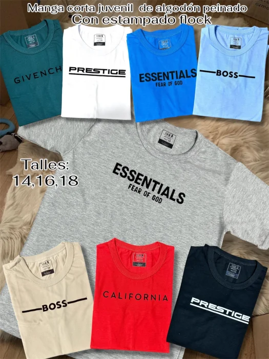 Remeras Juvenil Varón