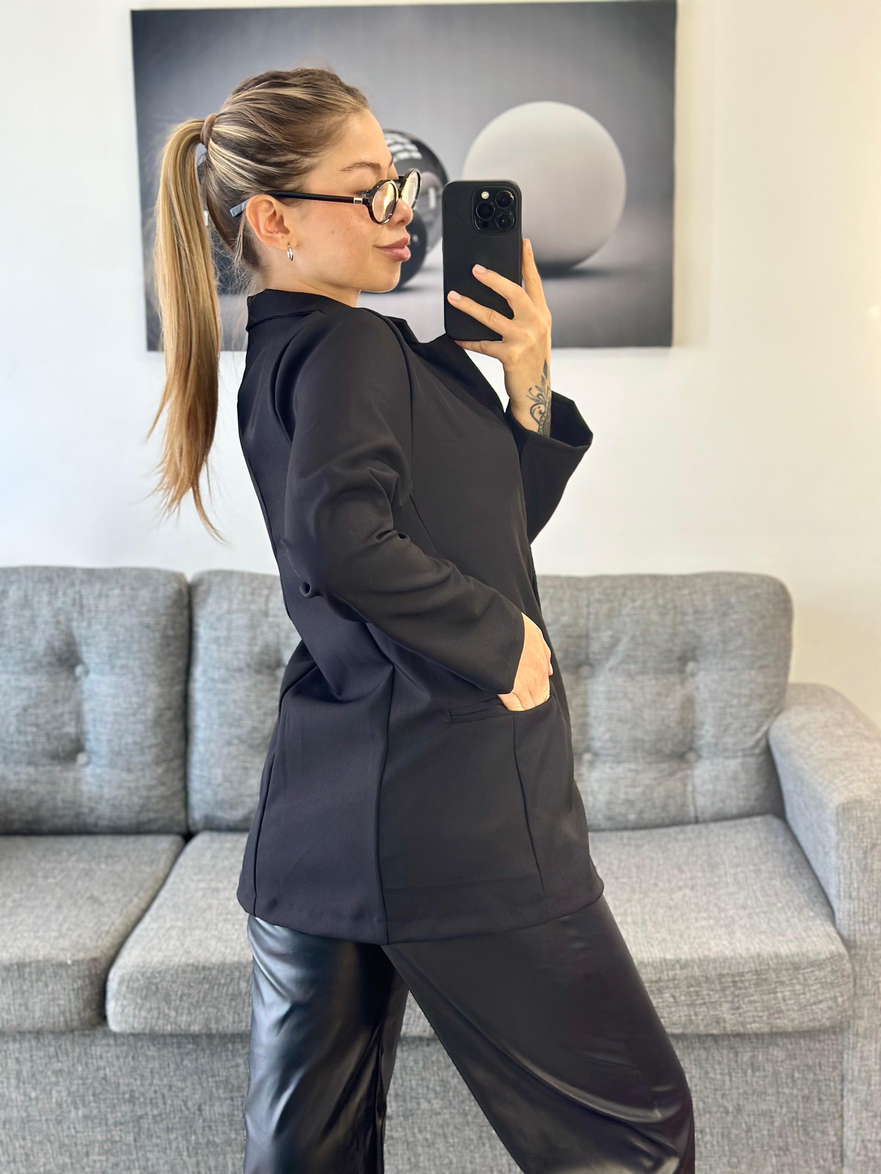 Blazer de Creep Sastrero Bolsillo Chino - fbee52ec-d30b-4dae-be56-90db04d000b7.jpeg