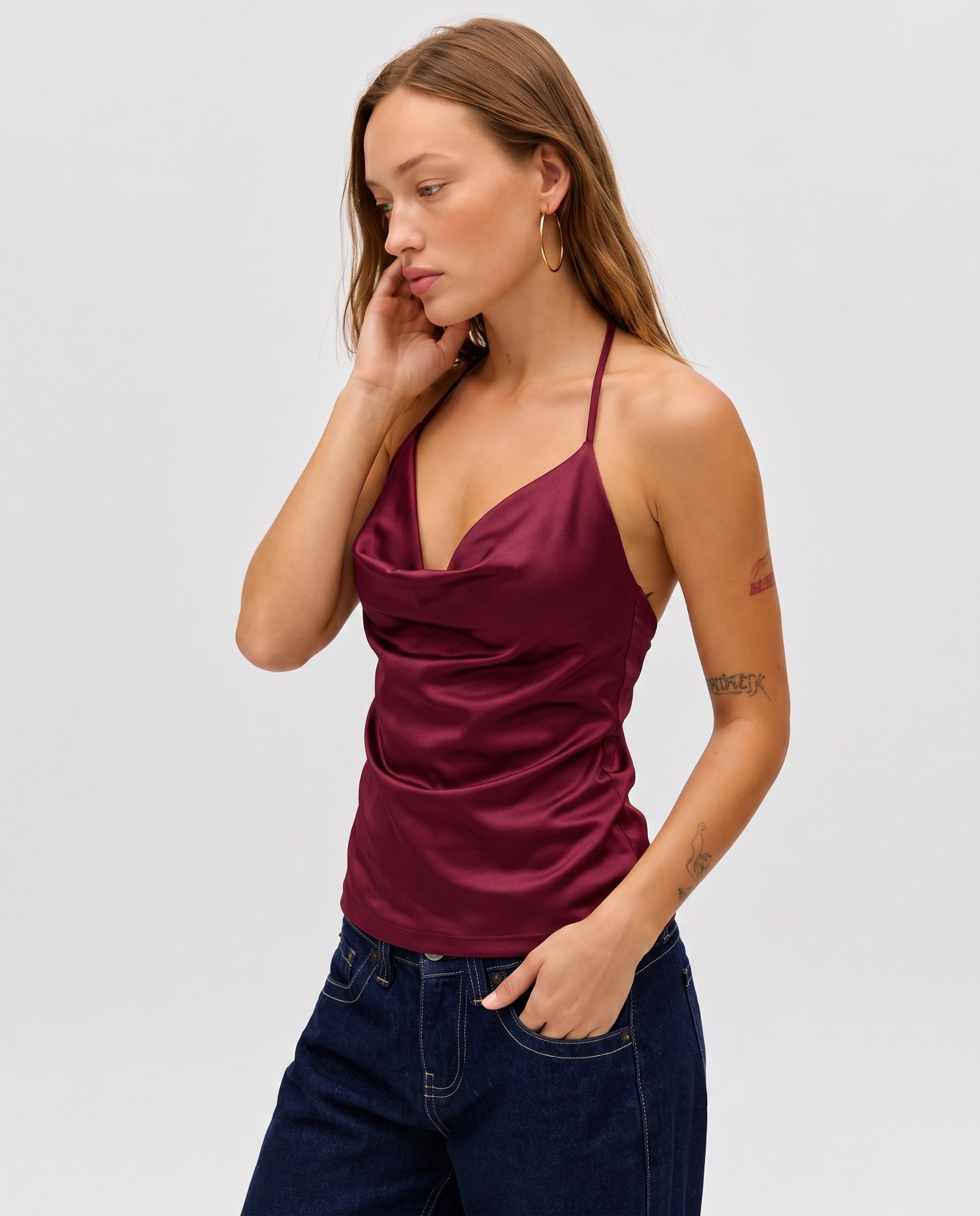 Musculosa Escote Buche Microfibra - Imagen 2