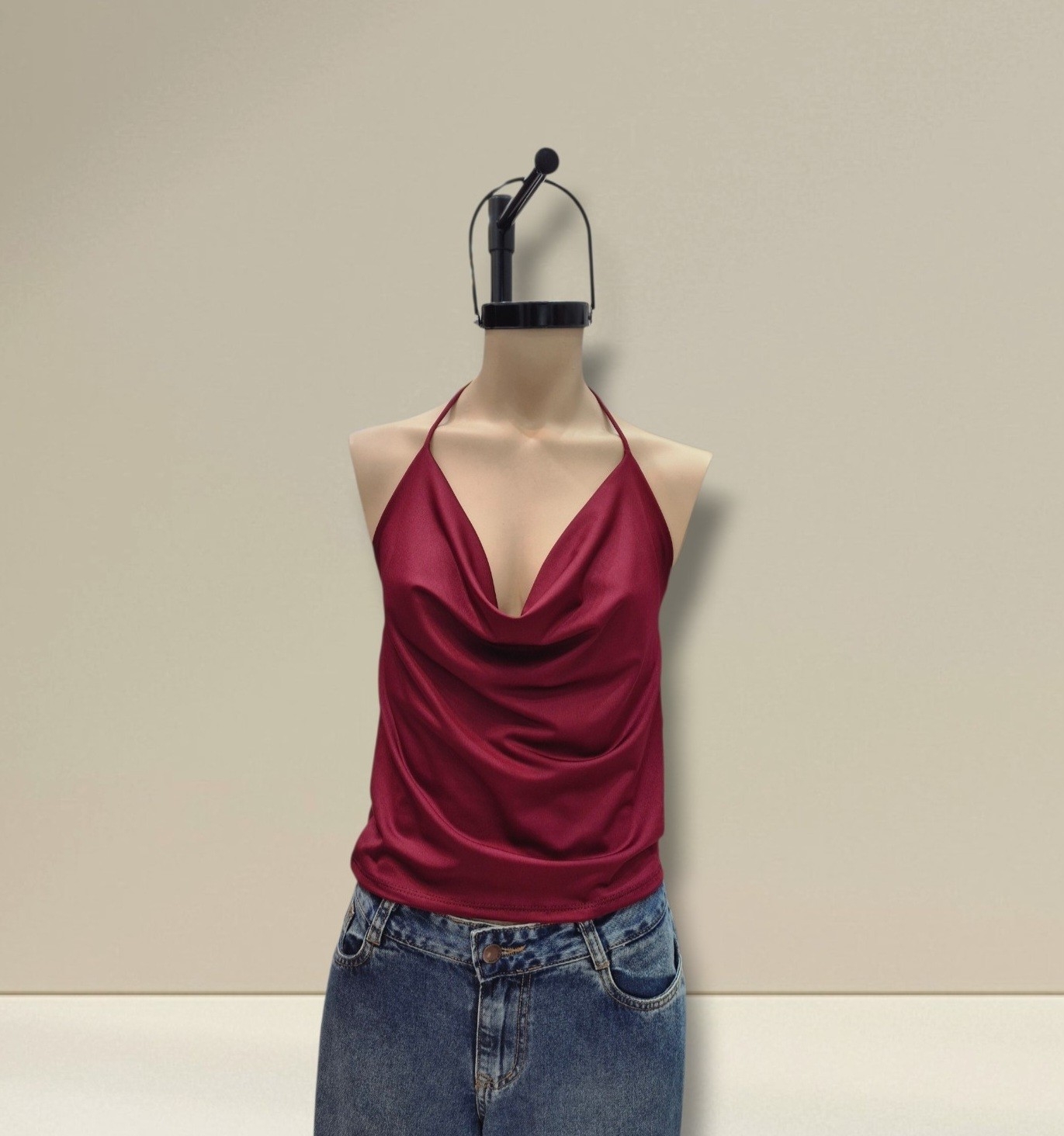 Musculosa Escote Buche Microfibra - Imagen 3