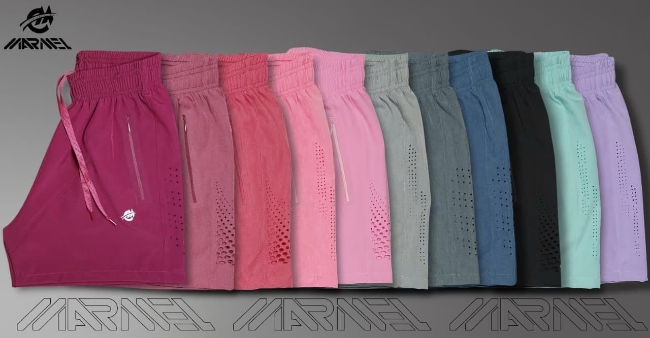 Shorts de Microfibra Elastisado Jaspeadas Talles 1 al 5 - Imagen 3
