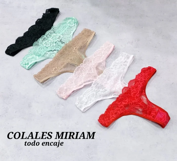 Colaless Miriam Todo Encaje