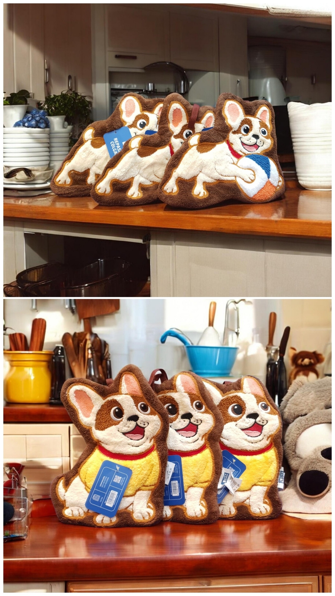 Repasadores Colgantes de Cocina "perrito"! - Imagen 2