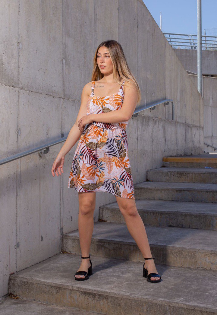 Vestido Seda Fria Muy Buena Calidad - Imagen 5