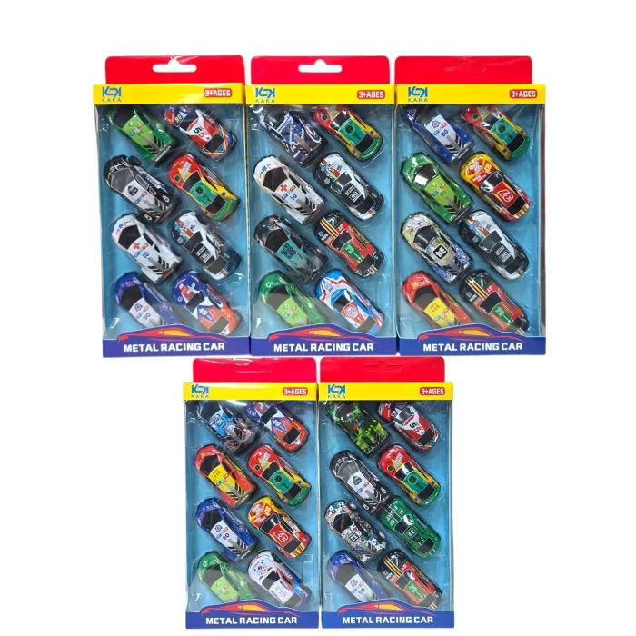 Pack X8 Auto Cars Pull Back Juguete (557-08)