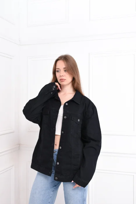 Campera Oversize Negra
