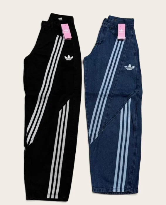 Pantalón Baggy Dama  3 Tiras