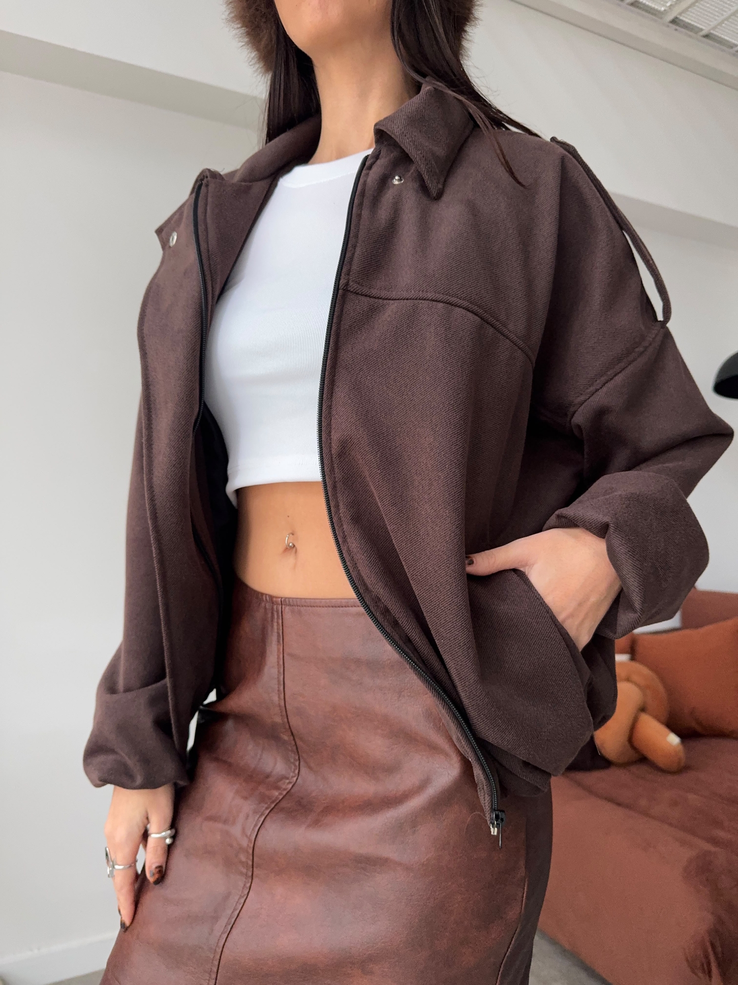 Bomber Gamuza - Imagen 3