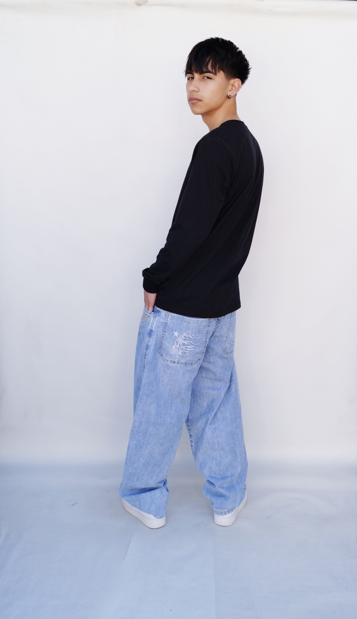Baggy Celeste Cadena Teens - Imagen 3