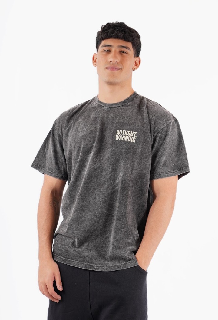 Remera Prelavada Without Warning - Imagen 2