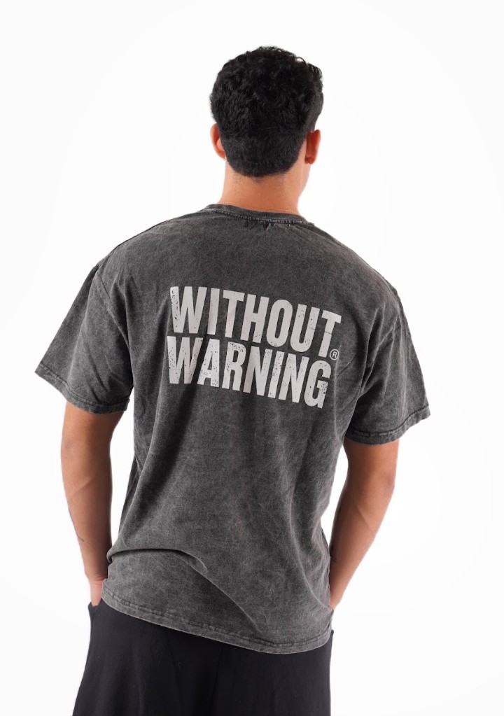 Remera Prelavada Without Warning - Imagen 3