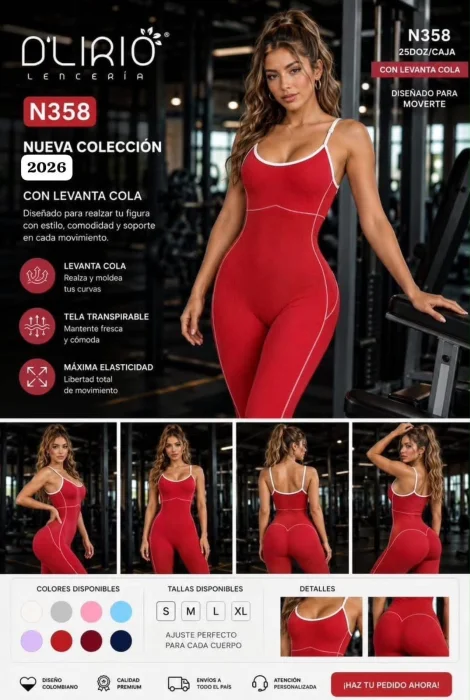 Catsuit Chupín con Levanta Cola