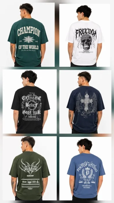 Remeras Oversize Talle Único