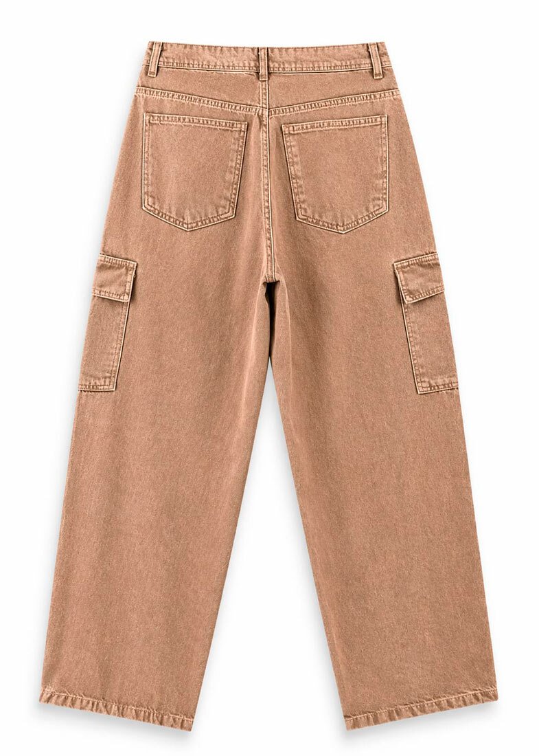 Baggy Cargo Camel Calidad Premiun - 8198.jpg